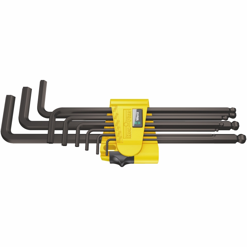 WERA Imperial-inbussleutelset 950 PKL/9 SZ N SB Hex-Plus in inches,...