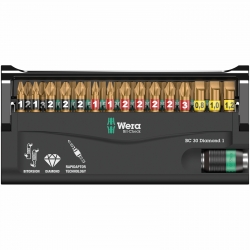 WERA Bit-check BC 30 Diamond 1, 30-delig - WeraGereedschap.nl