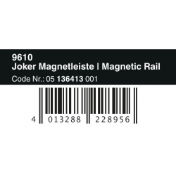 WERA 9610 Joker magneetstrip steeksleutels, leeg 4013288228956 05136413001