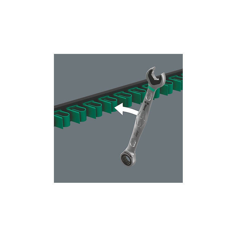 WERA 9610 Joker magneetstrip steeksleutels, leeg 4013288228956 05136413001