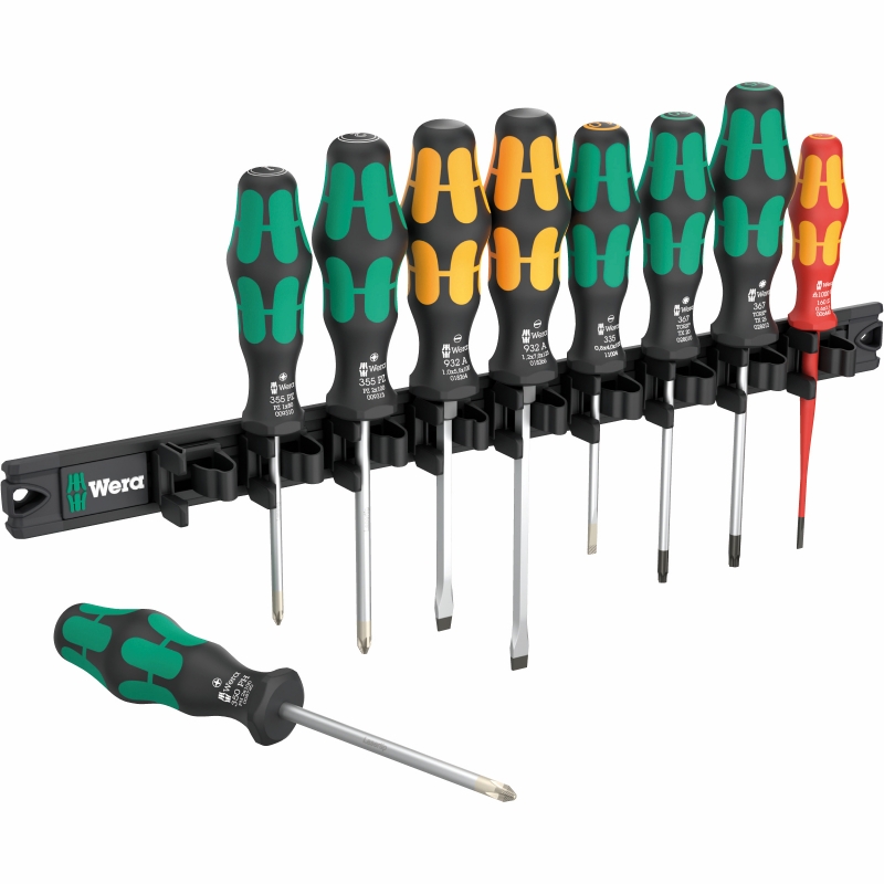 WERA 9611 Magneetstrip voor 9  leeg  4013288230690 05136414001 WERA 9611 Magneetstrip voor 9  leeg  4013288230690 05136414001