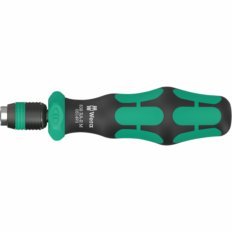 WERA Ratelhandhouder 838 RA R, 1/4" 05051493001 4013288229748