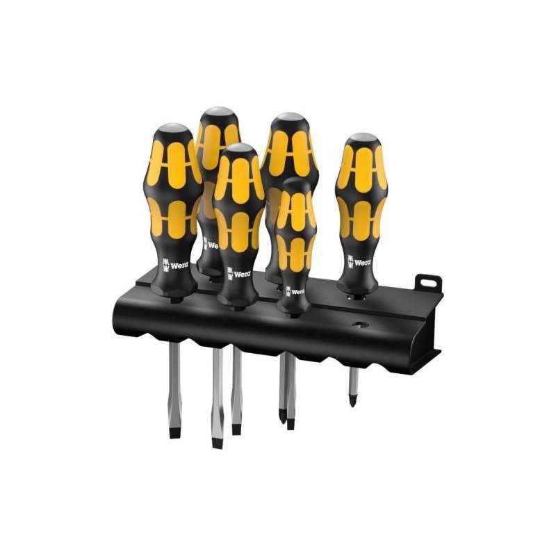 WERA 932/6 Schroefbeitelset