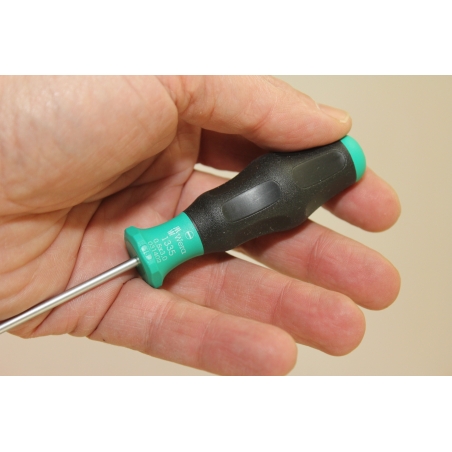 WERA Kraftform Comfort Sleuf 0.5x3.0x80 Electriciën-kling WERA Kraftform Comfort Sleuf 0.5x3.0x80 Electriciën-kling