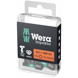 WERA TORX® TX25 867/1 IMP DC Impakt TX25x25 4013288157447 05057625001