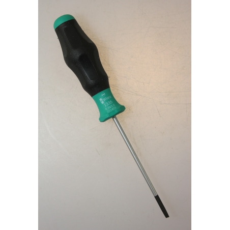 WERA Kraftform Comfort Sleuf 0.5x3.0x80 Electriciën-kling WERA Kraftform Comfort Sleuf 0.5x3.0x80 Electriciën-kling