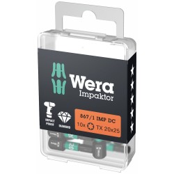 WERA TORX® TX20 867/1 IMP DC ImpaktTX20x25 4013288163165 05 057624 001