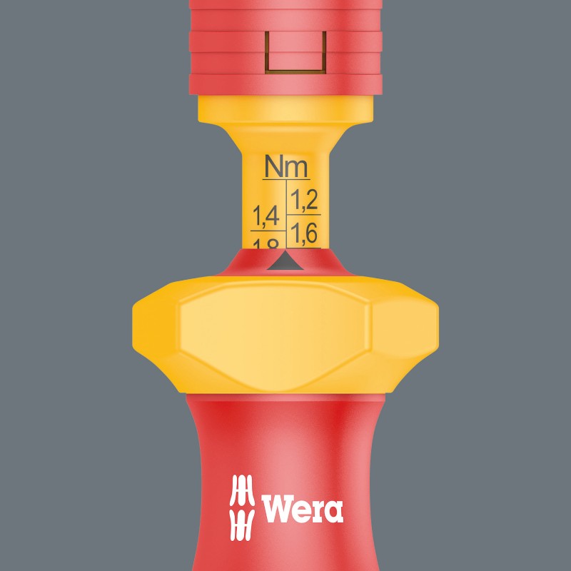 WERA Kraftform Kompakt VDE 16 torque 1.2-3.0 Nm extra slim 1 - Wera... WERA Kraftform Kompakt VDE 16 torque 1.2-3.0 Nm extra slim 1 - Wera...