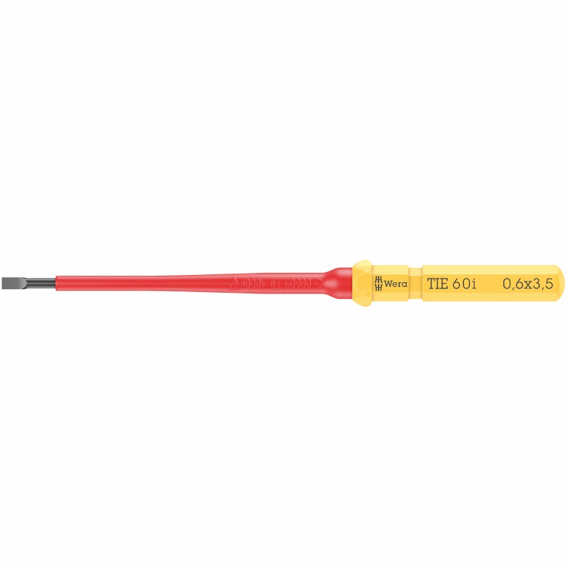 WERA 0.6x3.5 mm Sleuf-kling KK VDE 60 i 05 006502001  4013288228444