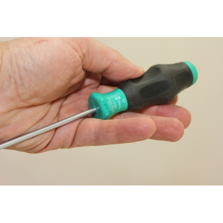 WERA Kraftform Comfort Sleuf 0.8x4.0x300 Electriciën-kling WERA Kraftform Comfort Sleuf 0.8x4.0x300 Electriciën-kling