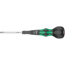 WERA PH 2x100 Phillips Läsertip Ball-Grip 05007906001 4013288222718