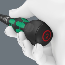 WERA PH 2x100 Phillips Läsertip Ball-Grip 05007906001 4013288222718