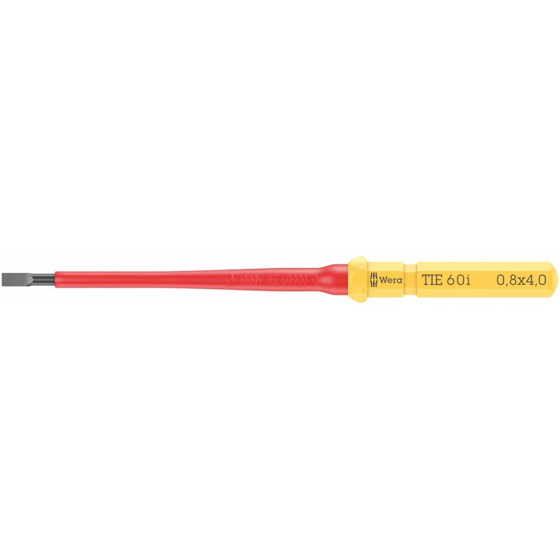WERA 0.8x4.0 mm Sleuf-kling Kr Kompakt VDE 60 i  006503 4013288228451