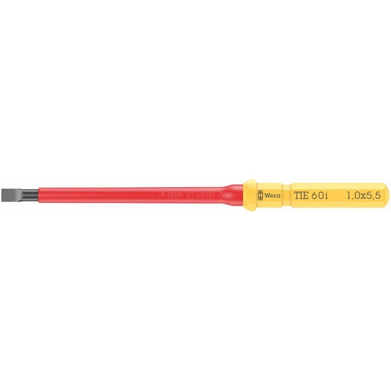 WERA 1.0x5.5 mm Sleuf-kling Kraftform Kompakt VDE 006504 4013288228468