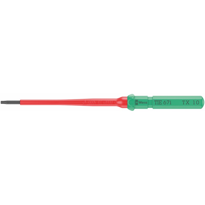 WERA TORX® TX 10 Kraftform Kompakt VDE 67 i 05 006534 001  4013288228772