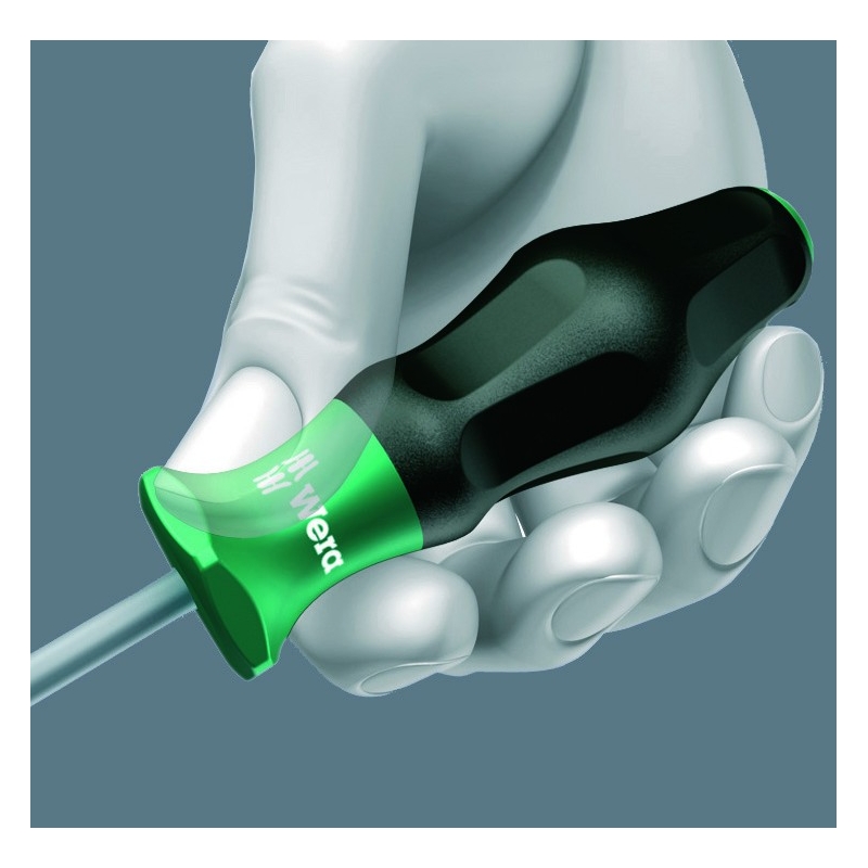 WERA Kraftform Comfort Sleuf 1.2x6.0x100 Electriciën-kling WERA Kraftform Comfort Sleuf 1.2x6.0x100 Electriciën-kling