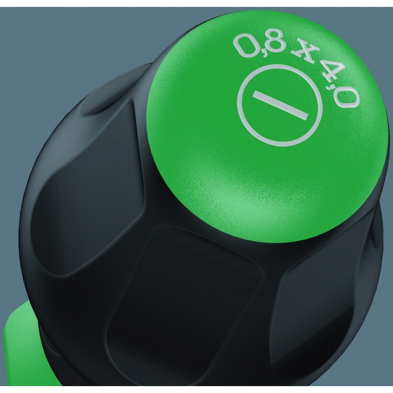 WERA Kraftform Comfort Sleuf 1.2x6.0x100 Electriciën-kling WERA Kraftform Comfort Sleuf 1.2x6.0x100 Electriciën-kling