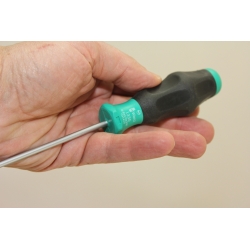 WERA Kraftform Comfort Sleuf 1.2x6.0x100 Electriciën-kling WERA Kraftform Comfort Sleuf 1.2x6.0x100 Electriciën-kling