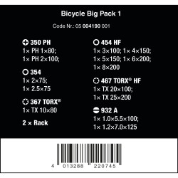 WERA Bicycle Big Pack 1 05004190001 4013288220745