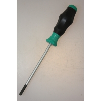 WERA Kraftform Comfort Sleuf 1.0x5.5x125 Electriciën-kling WERA Kraftform Comfort Sleuf 1.0x5.5x125 Electriciën-kling