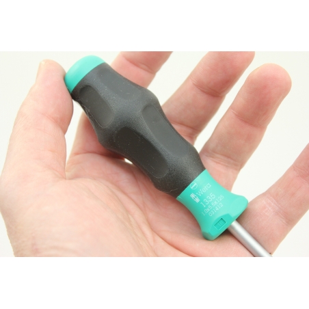 WERA Kraftform Comfort Sleuf 1.0x5.5x125 Electriciën-kling WERA Kraftform Comfort Sleuf 1.0x5.5x125 Electriciën-kling