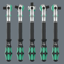 WERA  All-in Zyklop Speed-ratelset, 8100 SA 2 - 1/4"-aandrijving, met vasthoudfunctie 05003533001 4013288121103