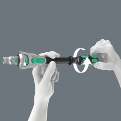 WERA  All-in Zyklop Speed-ratelset, 8100 SA 2 - 1/4"-aandrijving, met vasthoudfunctie 05003533001 4013288121103