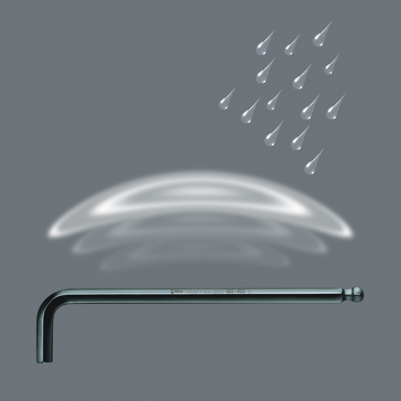 WERA  6 mm inbus 950 PKL BM  BlackLaser