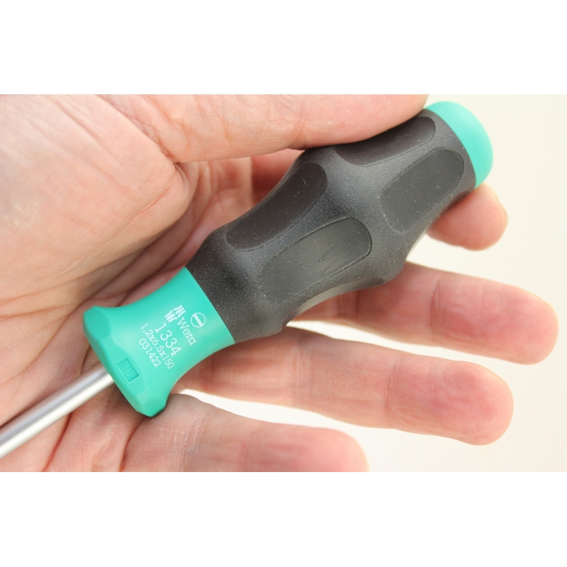 WERA Kraftform Comfort Sleuf 0.4x2.0x60 Electriciën-kling