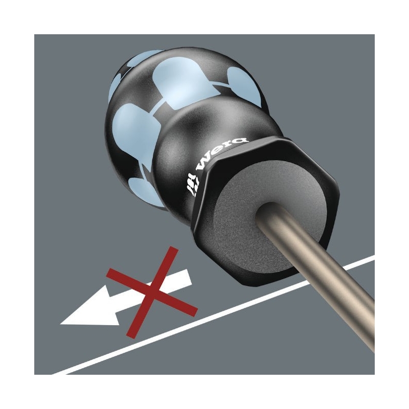 WERA  Kraftform RVS 6-delige set PZ en TX WERA  Kraftform RVS 6-delige set PZ en TX