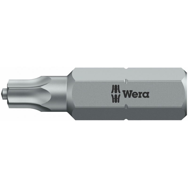 WERA  TORX®-bit met stift. TX 10  x 25 mm. 867/1