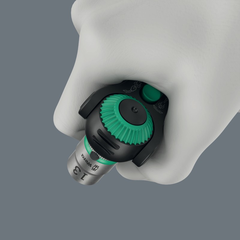 WERA Limited Edition Zyklop Speed ratel 8000 A, 1/4'' Black Edition