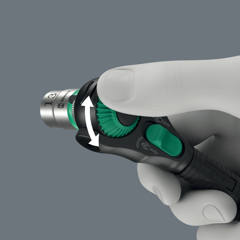 WERA Limited Edition Zyklop Speed ratel 8000 C, 1/2'' Black Edition