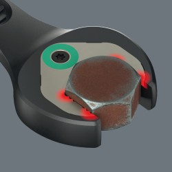 WERA 6000 Joker 11-delige Steeksleutelratel set 1, Black Edition