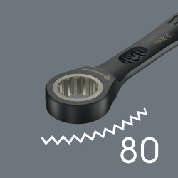 WERA 6000 Joker 11-delige Steeksleutelratel set 1, Black Edition