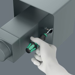 WERA 8011 Zyklop Mini 4 bitratel, 1/4", 1/4" x 50 mm