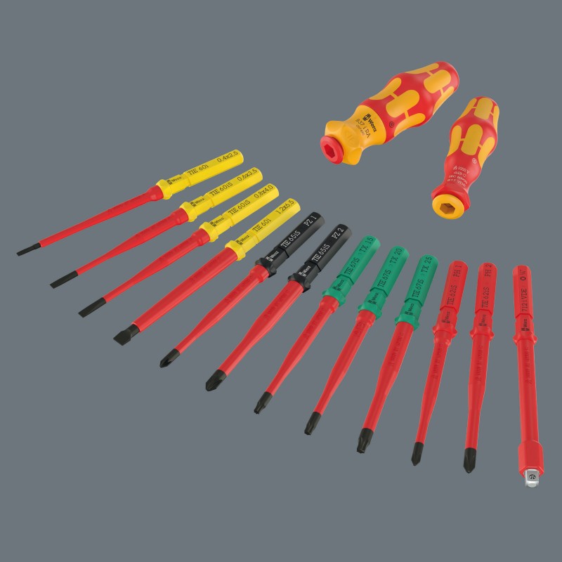 WERA Kraftform Kompakt VDE 24 allround set 1, 25-delig