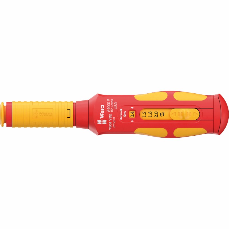 WERA 7508 VDE Kraftform Safe-Torque Speed momentschroevendraaier