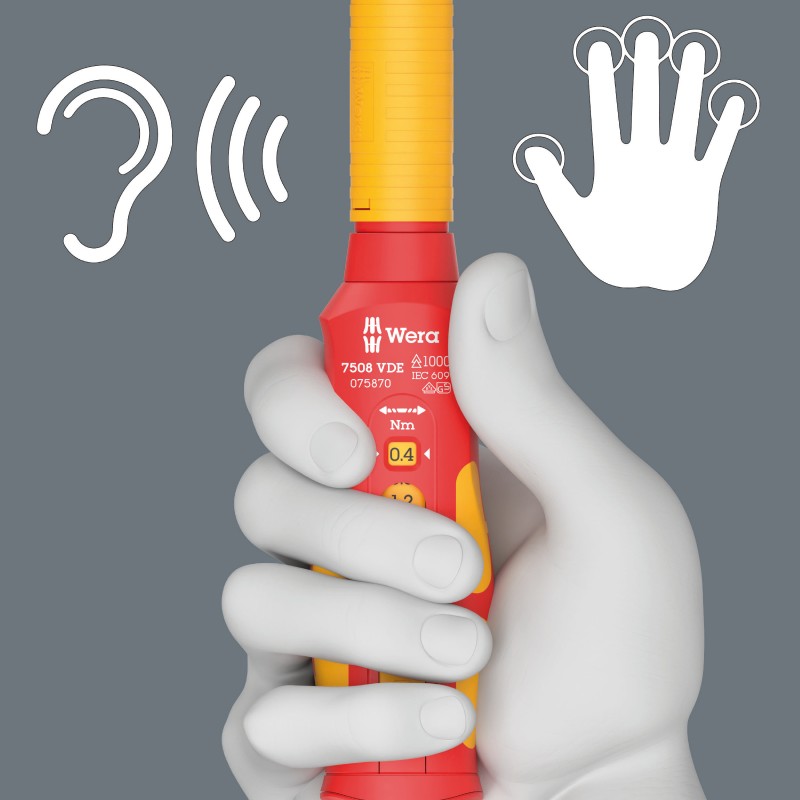 WERA Kraftform Kompakt VDE Safe-Torque Speed schakelkast set 1