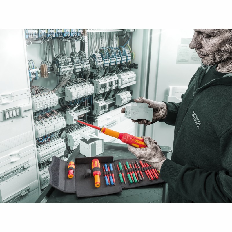 WERA Kraftform Kompakt VDE Safe-Torque Speed schakelkast set 1