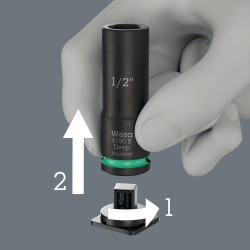 WERA 8790 B Impaktor Deep Imperial Set 1, 14-delig