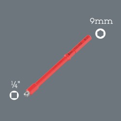 WERA  VDE adapterkling kwart inch doppen  05 006642 001 4013288234155
