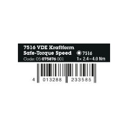 WERA 7508 VDE Kraftform Safe-Torque Speed momentschroevendraaier WERA 7508 VDE Kraftform Safe-Torque Speed momentschroevendraaier