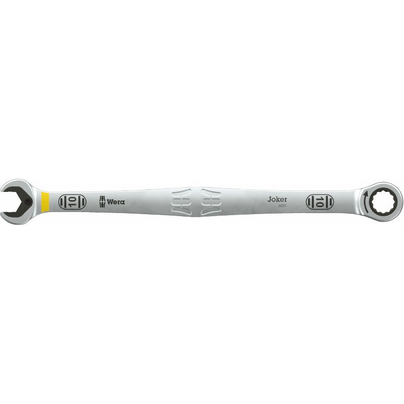WERA 6007 Joker Steek-ringratel 10 mm. Extra lang.020351 4013288233325
