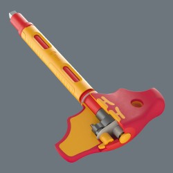 WERA 410 i VDE A RA T-grip adapterschroevendraaier voor 1/4'' doppen