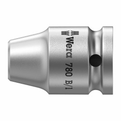 WERA 780 B 3/8" Adapter, 780 B/1 x 1/4" x 30 mm WERA 780 B 3/8" Adapter, 780 B/1 x 1/4" x 30 mm