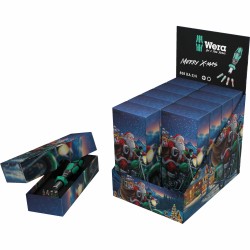 WERA 838 RA S/4 Christmas-set 2025, 5-delig
