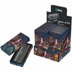 WERA Bit-Check BC 30 Metal 1 Kerst-Editie, 29 bits hard