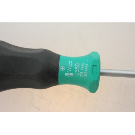 WERA Kraftform Comfort Sleuf 0.4x2.0x60 Electriciën-kling WERA Kraftform Comfort Sleuf 0.4x2.0x60 Electriciën-kling