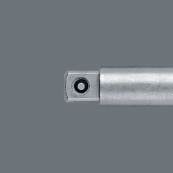 WERA Adapter, 1/4"-3/8''x50mm , zeskant naar vierkant 870/4 WERA Adapter, 1/4"-3/8''x50mm , zeskant naar vierkant 870/4